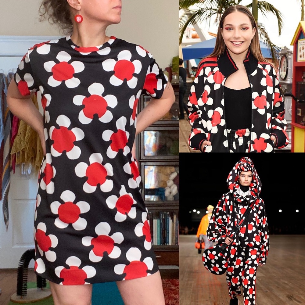 Marc Jacobs Spring 2018 RTW Daisy Print Dress - Mod/Retro